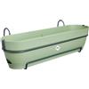 Elho Vibia Campana Trough Allin1 70 - Fioriera per Balcone - Ø 70.4 x H 17.7 cm - Verde/Pistache Green