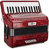 Gear4music Fisarmonica a Piano Professionale con Custodia per Adulti Principianti