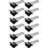 MAUL 21351-90 - Morsetto pieghevole a clip, 51 mm, larghezza morsetto: 28 mm, colore: Nero