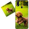 KARTXITAI Cover Personalizzata Compatibile con ZTE Blade A51 con Foto Testi logo,Custodia Morbido TPU Silicone Gel Trasparente Custom Case con Immagine,Testo+1 x Cinturino Universale