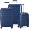 Roncato B-flying Set Valigie (grande, Medio, Cabina) - Blu Notte