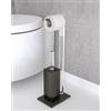 Petrozzi Piantana Wc Quadra 2 Color in 17 Colori - Colore: Fume Grigio