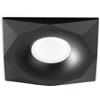 Gea Led Faretto incasso nero gea led gfa1181 gu10 led ip20 alluminio lampada soffitto quadrato