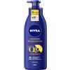 NIVEA Latte corpo Nutriente Rassodante Q10 + Vitamina C 400 ml, Crema tonificante che rassoda la pelle secca in 10 giorni, Crema rassodante corpo idratazione per 48h