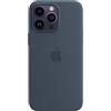 Apple Custodia MagSafe in silicone per iPhone 14 Pro Max - Blu tempesta ​​​​​​​