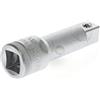 GEDORE Chiave a Bussola Prolunga, 1/2 pollici, 12.5 mm Attacco Quadro, Lunga 76 mm, Adattatore, Chiave a Bussola Meccanico, 1990-3, Acciaio Cromato