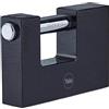 Yale Lucchetto rettangolare Y113BL/90/119/1 nero, corpo 90mm, corpo in ferro