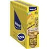 Vitakraft Kräcker, bastoncini da sgranocchiare per canarini, con uovo e semi da prato, con vitamine e minerali, per divertirsi a lungo sgranocchiando, senza zuccheri aggiunti (10x 54g)