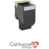 CartucceIn Cartuccia Toner compatibile Lexmark 80C2HK0 / 80C2HKE 802HK nero ad alta capacità