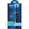 PROCTER & GAMBLE SRL Oral-B Pro 3 Spazzolino Elettrico Nero + 2 Testine