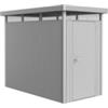 Biohort Casetta da giardino biohort highline hs in acciaio zincato colore argento metallizzato con porta battente semplice 155x275x222 cm - cod. 83010