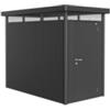 Biohort Casetta da giardino biohort highline hs in acciaio zincato colore grigio scuro metallizzato con porta battente semplice 155x275x222 cm - cod. 84010