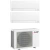 Mitsubishi MSZ-AY 9+9 3.3 kW climatizzatore condizionatore dual split inverter WI-FI integrato