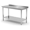 Hendi Tavolo Da Lavoro A Parete Con Ripiano - Avvitato Profondita: 700 Mm. 1600x700x(h)850mm 812754