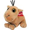 TY - Peluche - Beanie Boos - Cammello - Jamal - Marrone con gobba rossa - Occhi dorati grandi e glitter - Il morbido pupazzo con gli occhi grandi scintillanti - 28 Cm - 36452