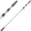 Vermop 12930 - Asta telescopica in tre parti, 180 cm, colore: Antracite, grigio