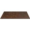 KONTE.DESIGN Piano per Tavolo SPARGI Quadrato Effetto Bronzo 80x80 cm
