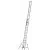 Facal Roller R56-2S, 2x18 gradini, 10.11 m - Scala a rotaia con fune in alluminio - Altezza stimata operativa 11 m