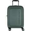 Mandarina Duck Logoduck + Trolley Cabin Exp P10SZV34, Luggage Suitcase Unisex - Adulto, Foresta Oscura, 35x55x23/26(LxHxW)