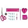 Prym Love Starter Set Nähen Mint Cucito, Rosa, 25 x 17 x 6,5 cm