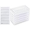 Zimoer Storage Box Ciglia, 5 Strati Scatola di Immagazzinaggio Delle Ciglia Trasparenti in Acrilico, Organizer Lash Pad, Eyelash Case Supporto del Pallet di Trucco per Grafting Lash Extension (Trasparente)