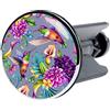 Sanilo Tappo per lavandino bagno, Grande scelta di belli tappi per lavandino e di alta qualità (Colibrì)
