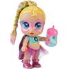 Bizak Super Cute Regi Glitzy Cool, con luci e suoni, polso di 26 cm di altezza articolata con abbigliamento luminoso e reversibile. Regi ha il potere di controllare il ghiaccio, include accessori