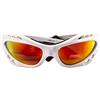 Ocean Sunglasses Cumbuco, Occhiali da Sole Polarizzati, Montatura: Bianco Brillante, Lenti: Gialle Specchiate, 115001.3