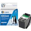 G&G Cartuccia ink rigenerata Nero GG per HP DeskJet 2622/2633/2634/3720/3730/3733