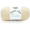 Lion Brand Yarn Lion brand filato filato, 100% poliestere, limone, taglia unica