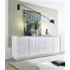 Tecno Arredo 3 Living Madia 4 ante e 3 Cassetti ICE