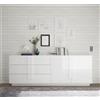Tecno Arredo 3 Living Madia 3 Cassetti 2 ante JUPITER