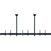 Hagor comPROnents® Menuboard supporto da soffitto per 3 display 46-65 formato paesaggio | max. VESA 600x400