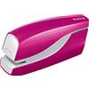 Leitz Cucitrice Elettrica, Capacità fino a 10 Fogli, Alimentazione a Batteria, Gamma WOW, 55661023, Fucsia Metallizzato