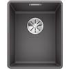 Blanco Lavello una vasca SUBLINE 320-F 1519791 finitura grigio roccia da 34.7x42.7 cm - Filotop