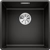 Blanco PRONTA CONSEGNA - Blanco Lavello una vasca SUBLINE 400-F 1525988 finitura nero da 42.7x42.7 cm - Filotop