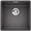 Blanco PRONTA CONSEGNA - Blanco Lavello una vasca SUBLINE 400-F 1519797 finitura grigio roccia da 42.7x42.7 cm - Filotop