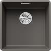 Blanco Lavello una vasca SUBLINE 400-F 1527348 finitura grigio vulcano da 42.7x42.7 cm - Filotop