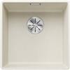 Blanco Lavello una vasca SUBLINE 400-F 1527165 finitura soft white da 42.7x42.7 cm - Filotop