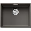 Blanco Lavello una vasca SUBLINE 500-F 1527352 finitura grigio vulcano da 52.7x42.7 cm - Filotop
