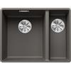Blanco Lavello una vasca SX con vaschetta SUBLINE 340/160-F 1527344 finitura grigio vulcano da 55.2x42.7 cm - Filotop