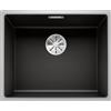 Blanco Lavello una vasca SUBLINE 500-IF 1525997 finitura nero e inox da 54.3x44.3 cm - Sopratop/Filotop