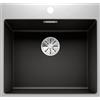 Blanco Lavello una vasca SUBLINE 500-IF/A 1526000 finitura nero e inox da 54.3x51 cm - Sopratop/Filotop