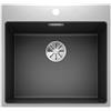 Blanco Lavello una vasca SUBLINE 500-IF/A 1520933 finitura antracite e inox da 54.3x51 cm - Sopratop/Filotop