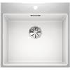 Blanco Lavello una vasca SUBLINE 500-IF/A 1521019 finitura bianco e inox da 54.3x51 cm - Sopratop/Filotop