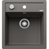 Blanco Lavello una vasca DALAGO 45-F 1527243 finitura grigio vulcano da 45.5x50 cm - Filotop