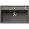 Blanco Lavello una vasca DALAGO 8-F 1527249 finitura grigio vulcano da 80.5x50 cm - Filotop
