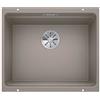 Blanco Lavello una vasca ETAGON 500-U 1522234 finitura tartufo da 53x46 cm - Sottotop