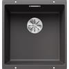 Blanco PRONTA CONSEGNA - Blanco Lavello una vasca SUBLINE 400-U 1518963 finitura grigio roccia da 43x46 cm - Sottotop