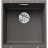 Blanco PRONTA CONSEGNA - Blanco Lavello una vasca SUBLINE 400-U 1527349 finitura grigio vulcano da 43x46 cm - Sottotop